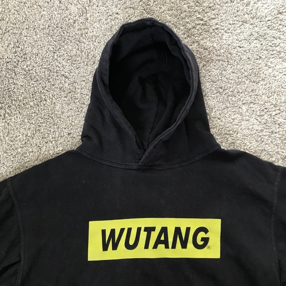 Wu-Tang Sweater Size Small WuTang Hoodie Spellout Rare Gza Rza Raekwon - Picture 1 of 9
